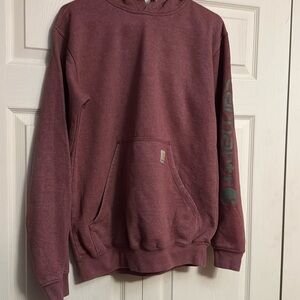 Carhartt hoodie red/maroon